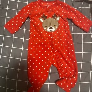 Christmas footie pajamas